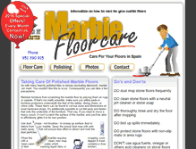 Tablet Screenshot of marblefloor.info